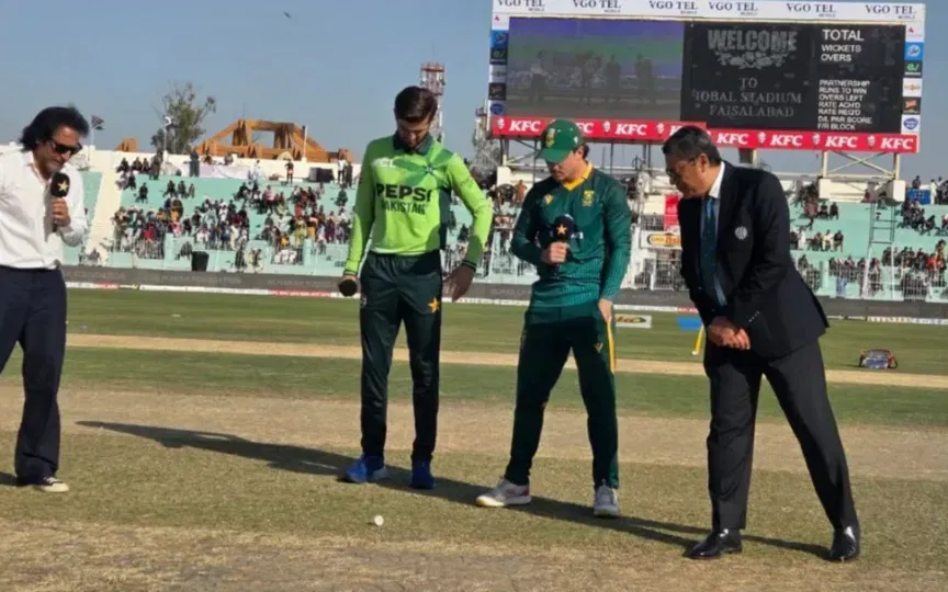 PAK Vs SA Toss news